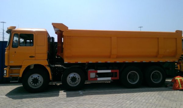 SHACMAN F3000 8×4 U Shape Truck Body Mining Dump Truck