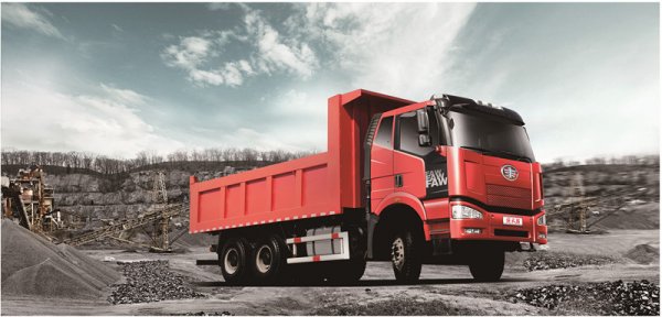 Best price FAW J6P 390Hp Dump Truck