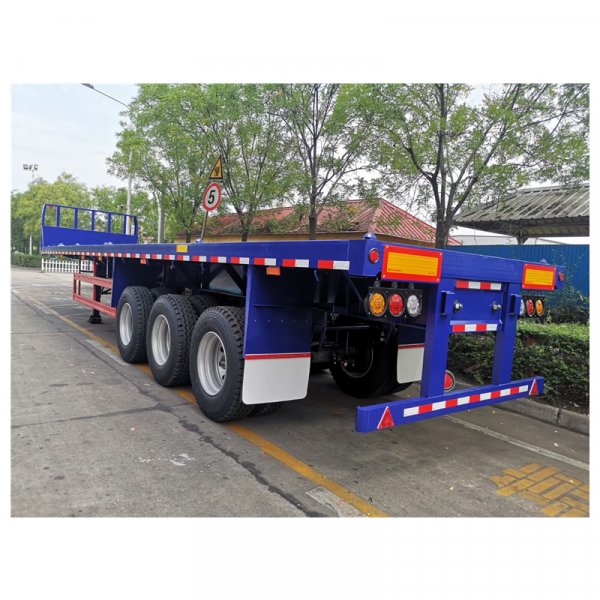 CIMC Brand New 40FT Flatbed 38 Tons Container Semi Trailer