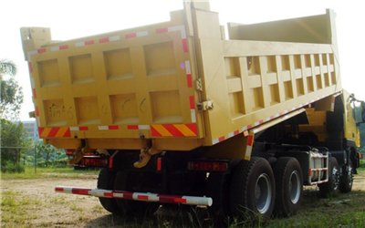 heavy duty 50t iveco hongyan Genlyon 6*4 dump truck