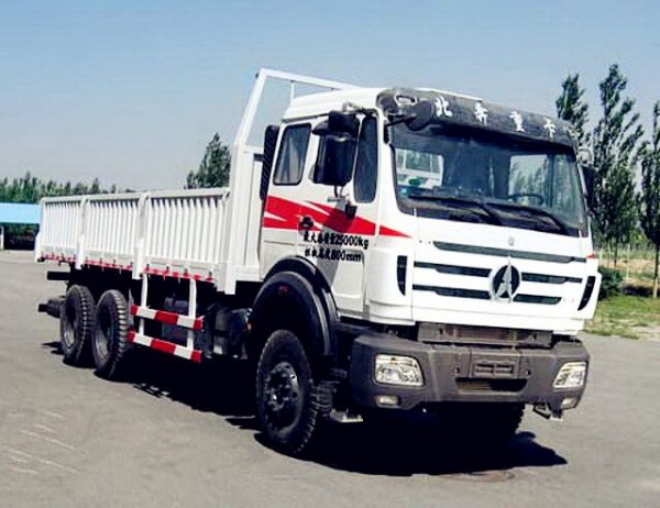 Beiben NG80 6×4 340hp Long Cargo Chassis