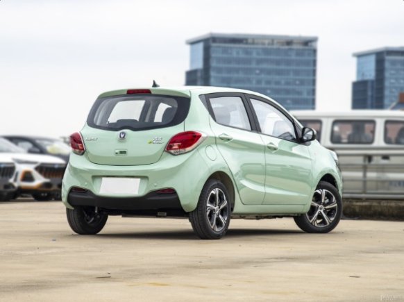 Changan Benben E-Star 2022 Fresh Heart 310km Cheap Electric Car, EV Mini Electric Car