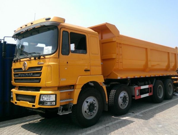 SHACMAN F3000 8×4 U Shape Truck Body Mining Dump Truck