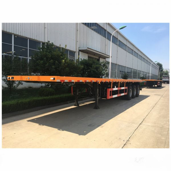 CIMC Brand New 40FT Flatbed 38 Tons Container Semi Trailer