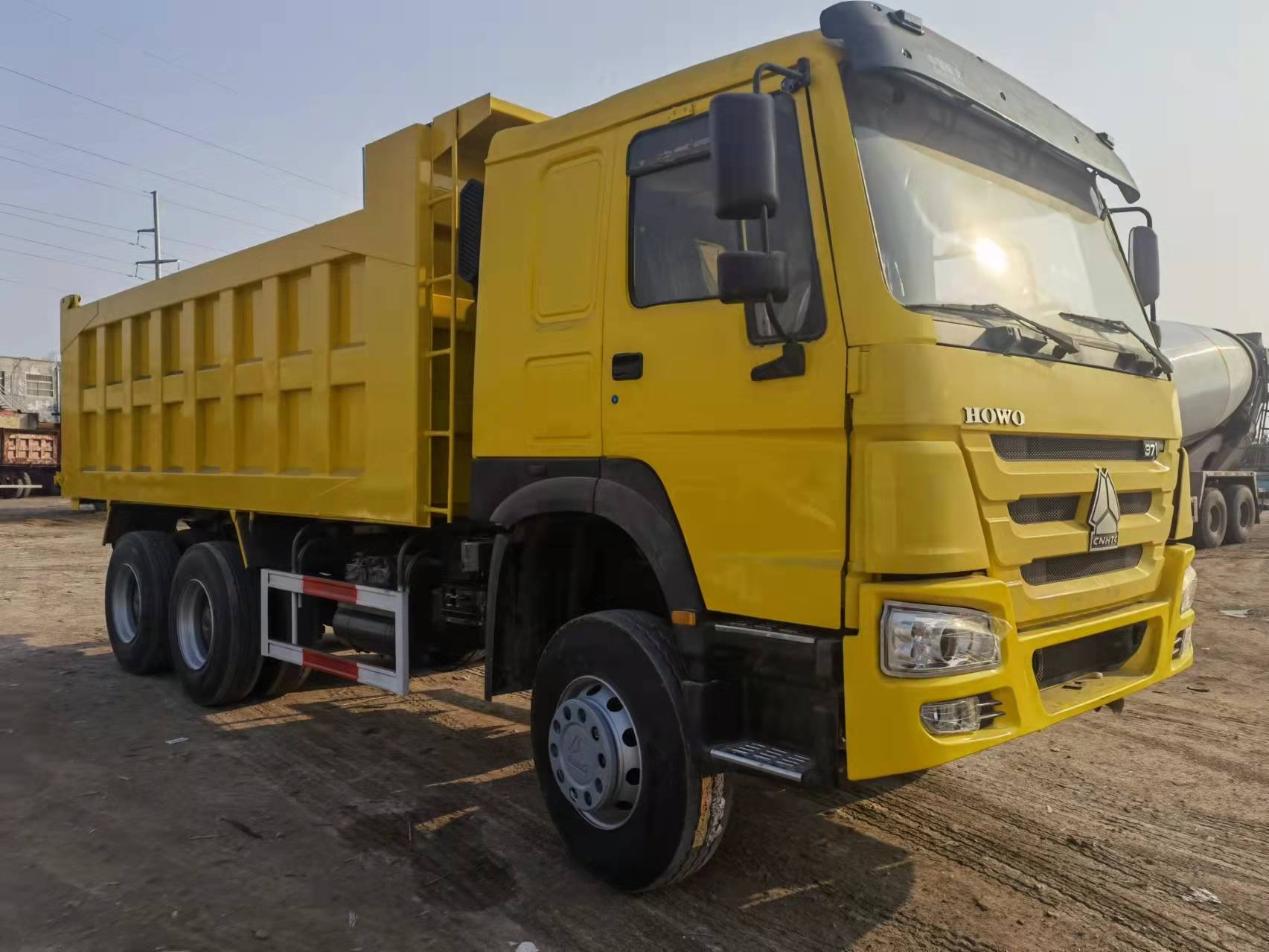 Howo 6*4 Dump Truck 375HP EuroII 10 wheels Used Tipper