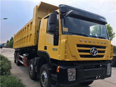 SAIC IVECO GENLYON 12wheel dump tipper truck