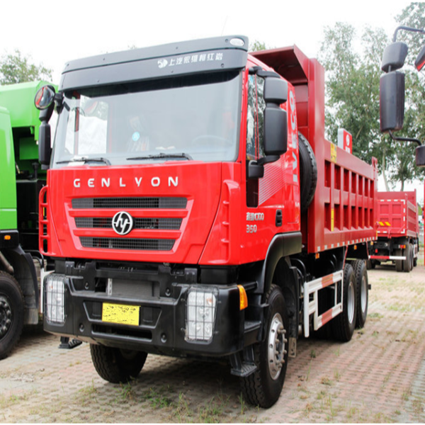 SAIC IVECO GENLYON 12wheel dump tipper truck