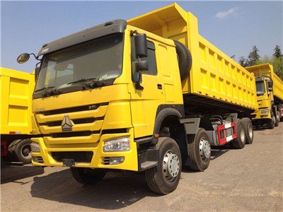 2021 new 50T 8*4 371hp howo dump truck for sale