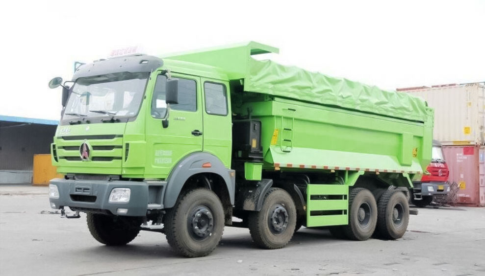 Beiben Brand New 12 Wheel Dump Truck Loading Capacity