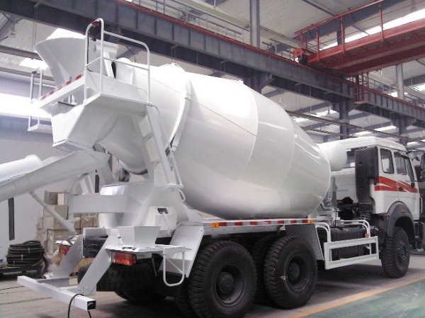 North Benz / Beiben NG80 6×4 concrete mixer truck for sale