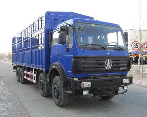 BeiBen 8×4 380hp Fence Cargo Truck and Chassis