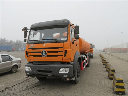 Beiben 6×4 20000L Water Tanker Truck in constructon