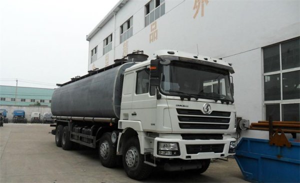 Shanqi Stainless Steel 8×4 Tank Truck