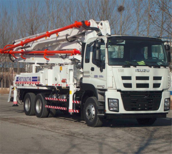 China Supplier ISUZU 37m Concrete Pump Truck