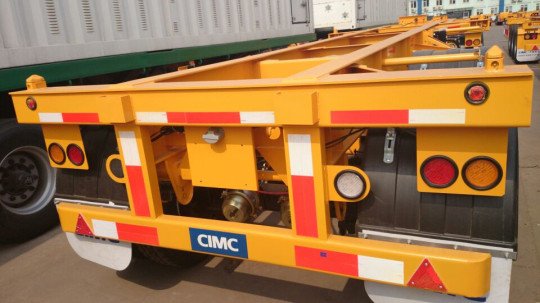 CIMC 3Axle 40 foot 12 lockers Container Semi-trailer