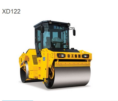 XCMG Road Roller XD122 double drum roller With Best Price