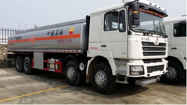 Shanqi Stainless Steel 8×4 Tank Truck