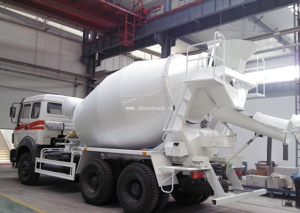 North Benz 6×4 5cbm-9cbm Beiben cement mixer truck