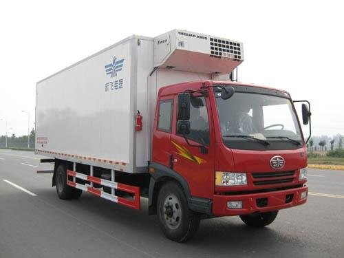 FAW 4×2 refrigerator truck