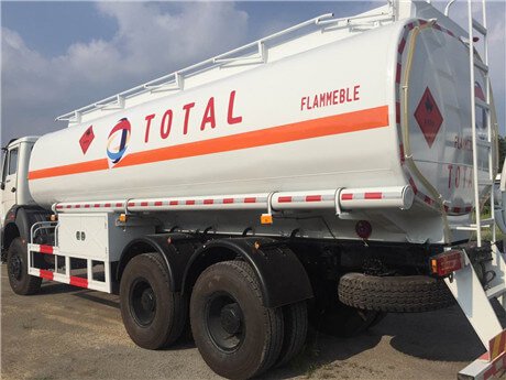 Power Star NG80 6X4 20,000 liters fuel tank truck