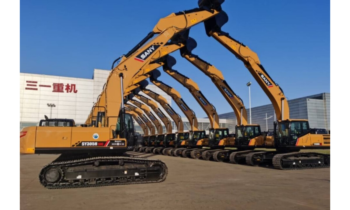 Sany Excavator Global Market Share Breaks Through 8%