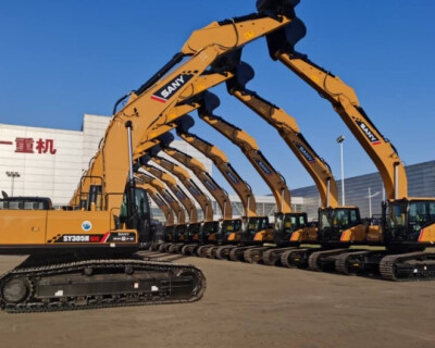 Sany Excavator Global Market Share Breaks Through 8%