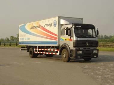 Beiben 4×2 300hp Cargo Van Truck