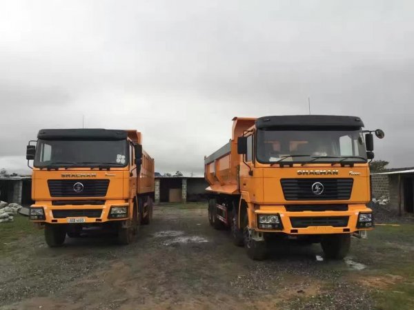 SHACMAN WEICHAI Diesel Manual 8×4 Tipper Truck