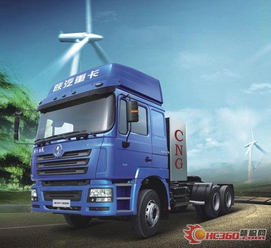 SHAANXI SHACMAN F3000 6X4 380HP CNG TRACTOR TRUCK