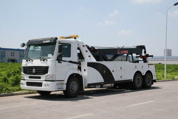 HOWO 6×4 rotator road wrecker truck for sale