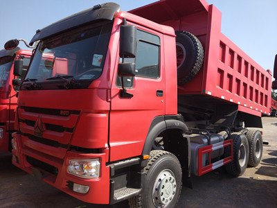 Engineering truck Brand new 6*4 371hp howo dump truck for sale