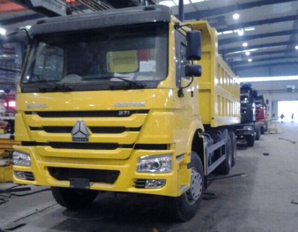 Engineering truck Brand new 6*4 371hp howo dump truck for sale