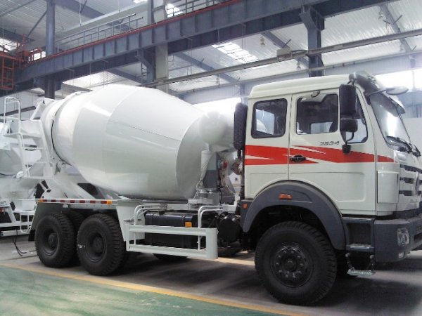 North Benz / Beiben NG80 6×4 concrete mixer truck for sale