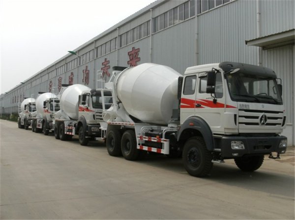 North Benz 6×4 concrete mixer truck Beiben mixer truck