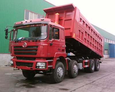 Shacman Cummins 8×4 heavy duty Dump Truck