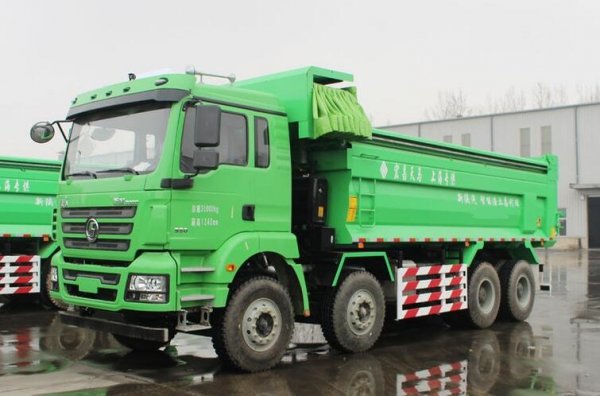 SHACMAN M3000 light kerb weight 6×4 dump truck for clinker transportation in city