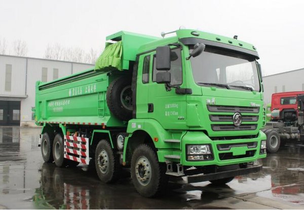 SHACMAN M3000 light kerb weight 6×4 dump truck for clinker transportation in city