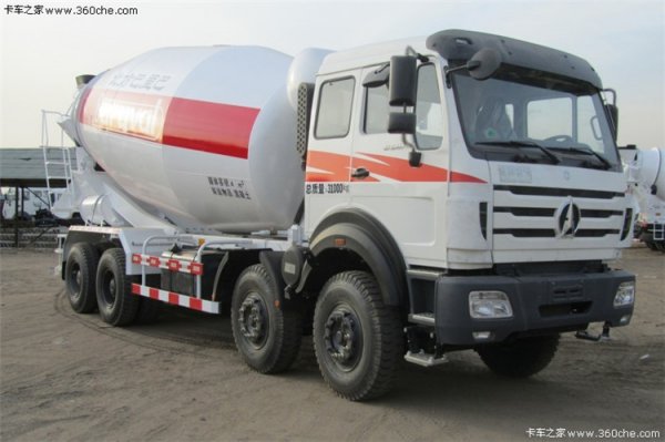 North Benz 6×4 concrete mixer truck Beiben mixer truck