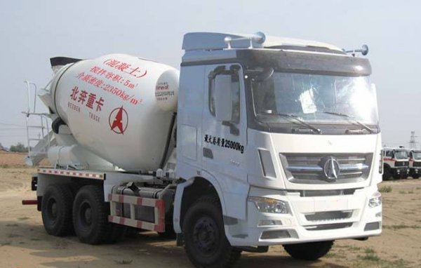 North Benz V3 6×4 concrete mixer truck Beiben brand new cement mixer truck